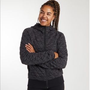 Oiselle quilted full zip hoodie WORN ONLY ONCE